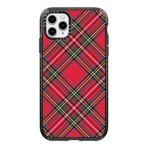 Red & Green Gingham Plaid Pattern- IPhone 11 Pro Max